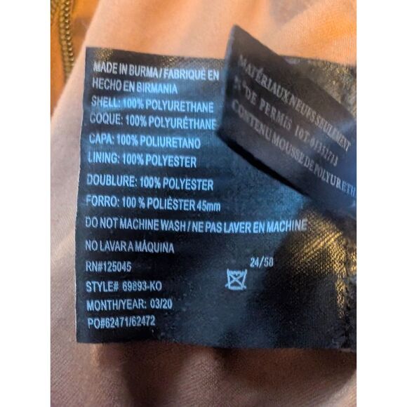 Stone & Co Mid-Size Buttery Cognac Color Crossbody Shoulder Bag VGUC - Picture 4 of 5